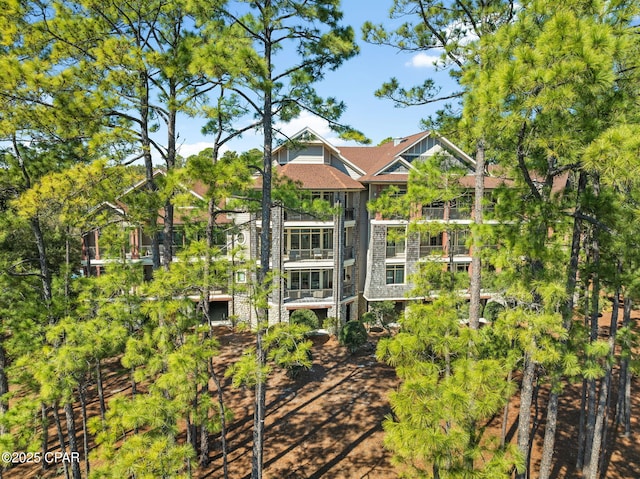 view of rear view of house