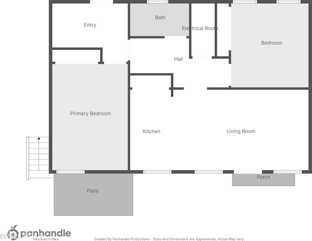 819 Russ Lake Dr, Panama City, FL 32404 - plan
