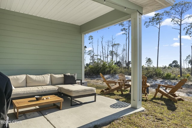 358 Sea Grove Way, Port St Joe, FL 32456 - view of patio / terrace featuring an outdoor hangout area