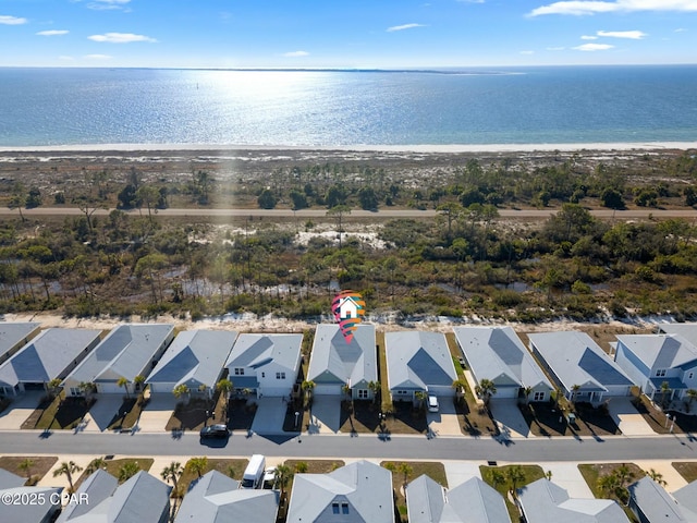 358 Sea Grove Way, Port St Joe, FL 32456 - aerial perspective of suburban area featuring a nearby body of water