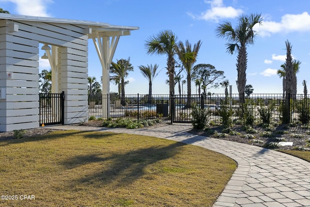 358 Sea Grove Way, Port St Joe, FL 32456 - view of yard featuring a gate