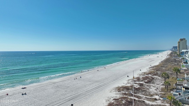 water view with a beach view