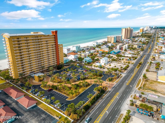 6627 Thomas Dr Unit 1702, Panama City Beach, FL 32408 - birds eye view of property featuring a view of city and a water view
