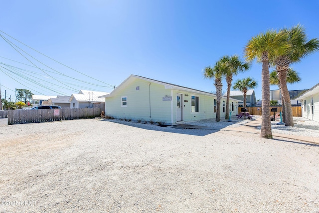 5801 Pinetree Avenue A, B, C & D, Panama City, FL 32408 - view of front of property featuring fence
