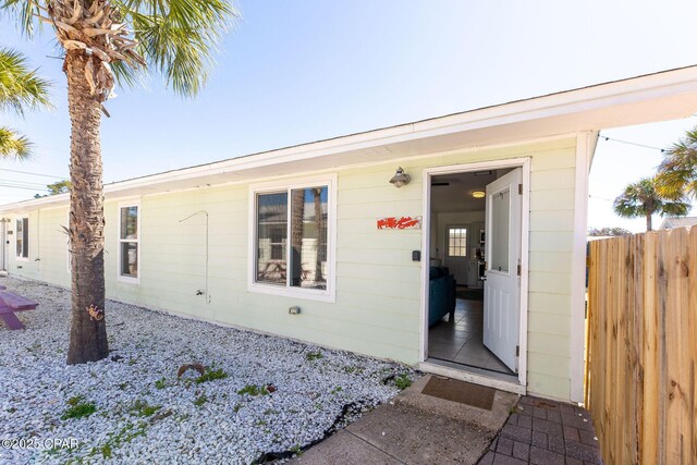 5801 Pinetree Avenue A, B, C & D, Panama City, FL 32408 - entrance to property with fence