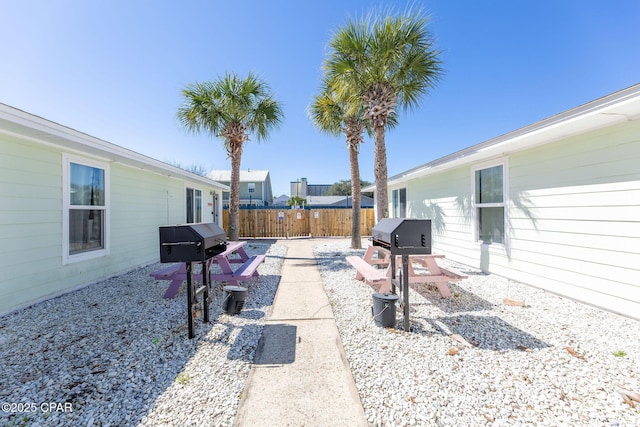 5801 Pinetree Avenue A, B, C & D, Panama City, FL 32408 - view of yard with fence and a patio