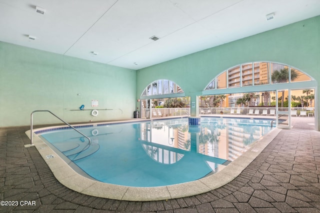 view of pool