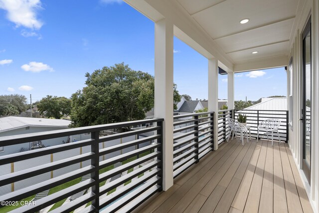 21403 Sunset Ave, Panama City Beach, FL 32413 - view of wooden terrace