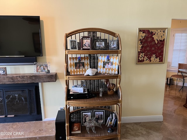 interior details featuring baseboards