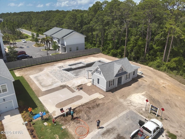 302 Lapis Ln Unit 175, Panama City Beach, FL 32407 - view of subject property with a heavily wooded area