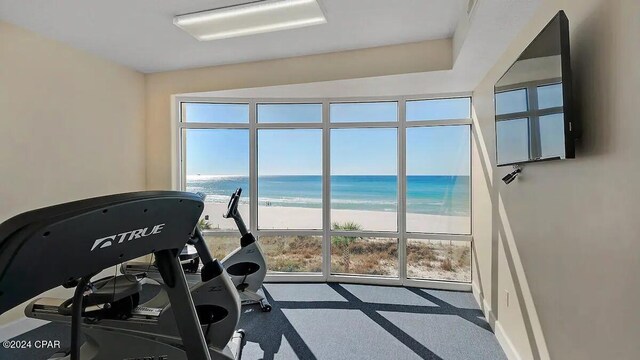 view of workout room