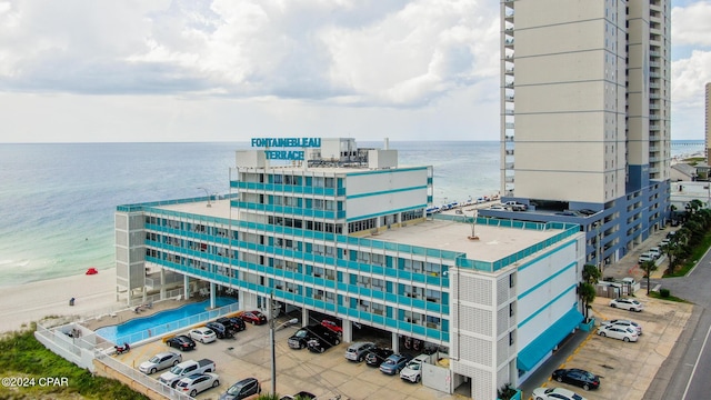 14401 Front Beach Rd Unit 432, Panama City Beach, FL 32413 - birds eye view of property with a water view