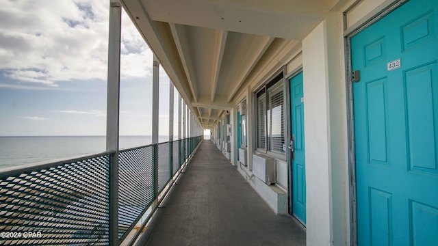 14401 Front Beach Rd Unit 432, Panama City Beach, FL 32413 - balcony featuring a water view