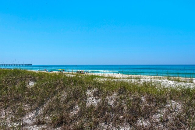 13011 Oleander, Panama City Beach, FL 32407 - water view with a view of the beach