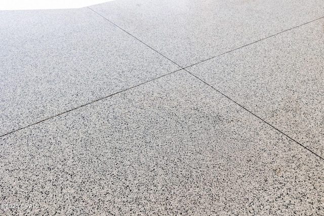 room details featuring speckled floor