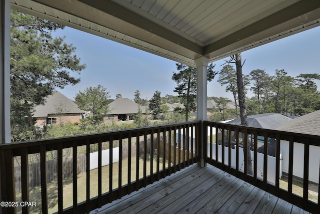 146 Bayou Manor Rd, Santa Rosa Beach, FL 32459 - view of wooden deck
