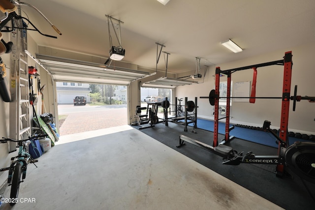 146 Bayou Manor Rd, Santa Rosa Beach, FL 32459 - garage with a garage door opener