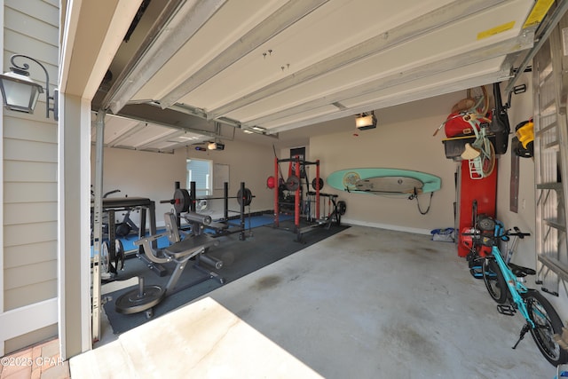 146 Bayou Manor Rd, Santa Rosa Beach, FL 32459 - garage with a garage door opener