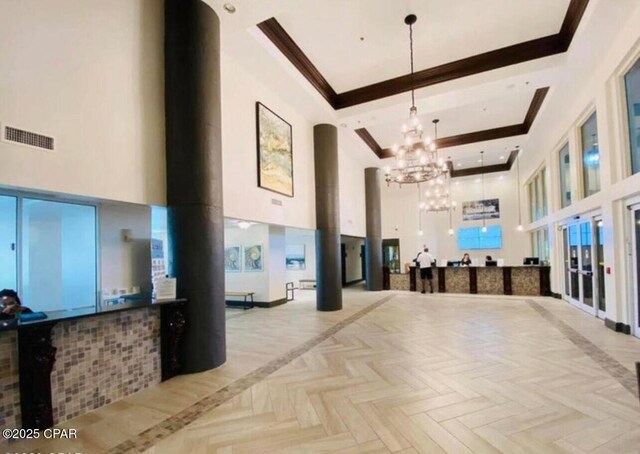 common area featuring visible vents