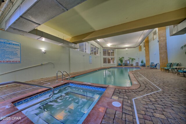 view of pool