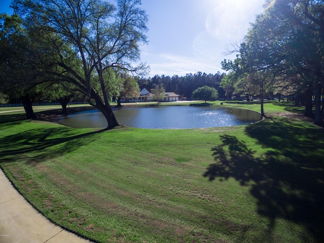 property view of water