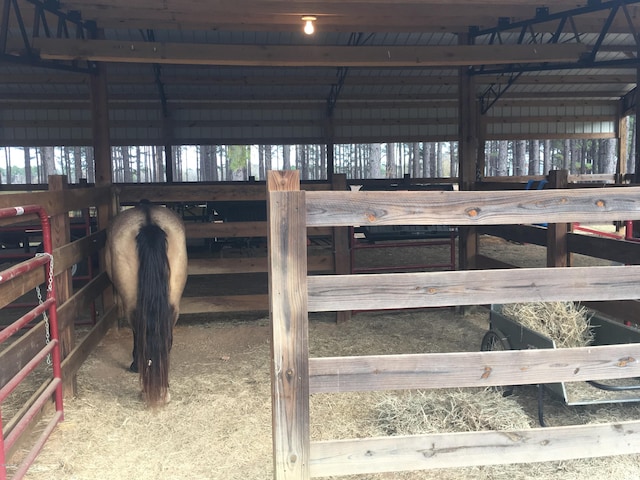 view of stable