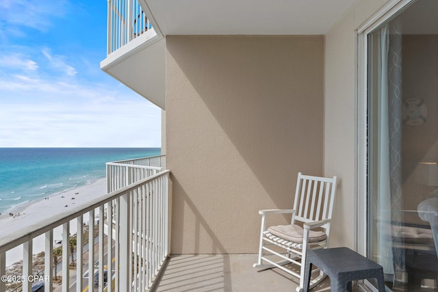 1160 Scenic Gulf Dr Unit A903, Miramar Beach, FL 32550 - balcony with a beach view and a water view