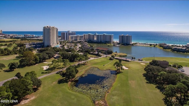 1160 Scenic Gulf Dr Unit A903, Miramar Beach, FL 32550 - bird's eye view with golf course view and a water view