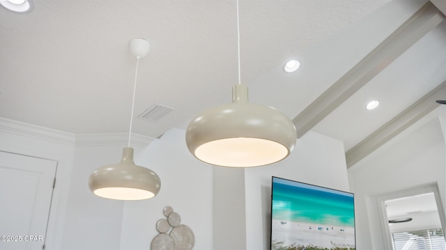 details with visible vents and recessed lighting