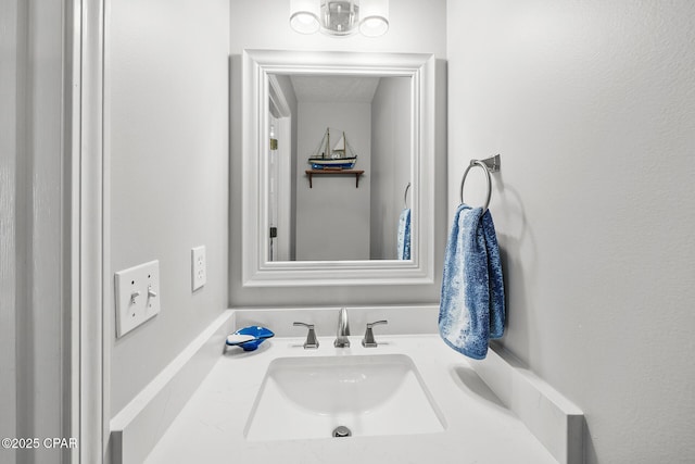 bathroom with a sink