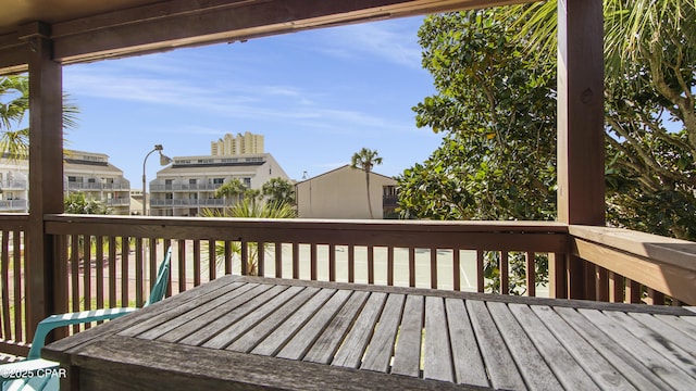 view of deck