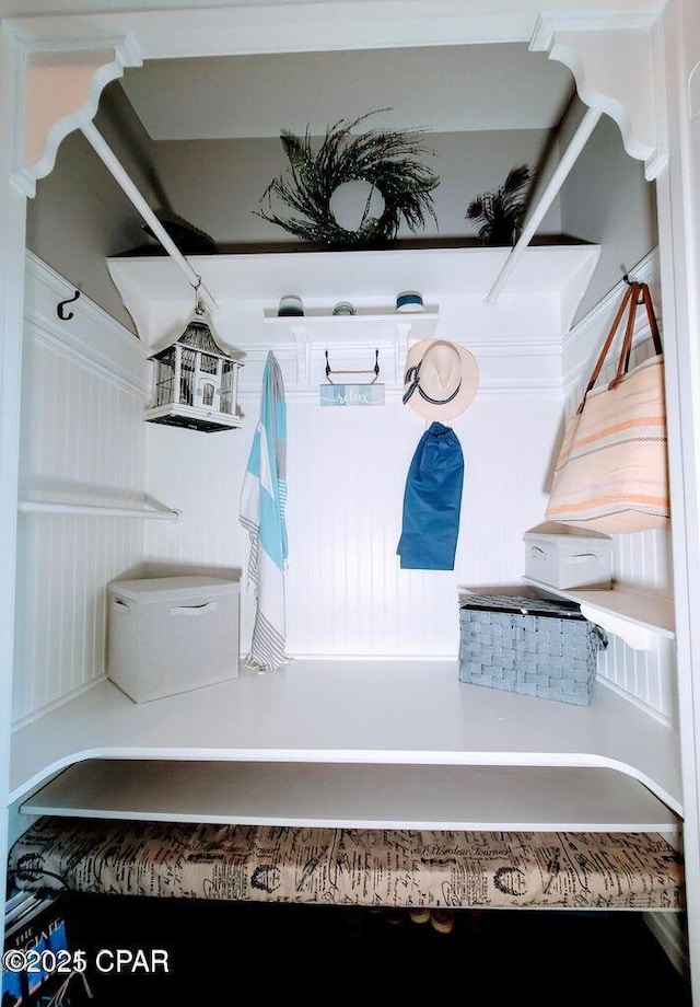 view of mudroom