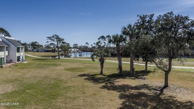 4305 Bay Point Rd Unit 459, Panama City, FL 32408 - view of yard featuring a water view
