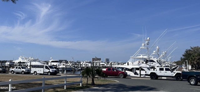 4305 Bay Point Rd Unit 459, Panama City, FL 32408 - uncovered parking lot featuring fence