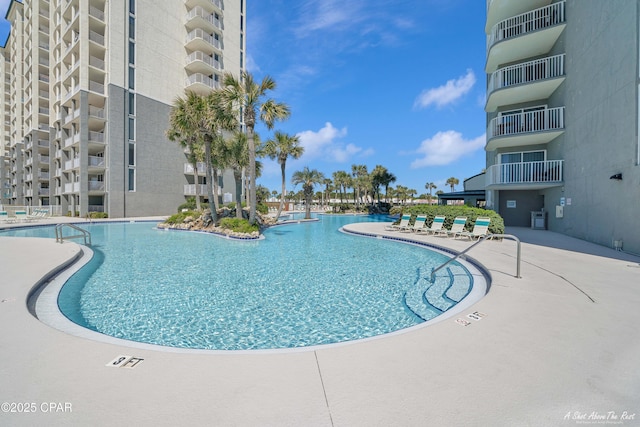 view of community pool