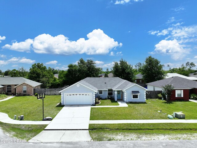 1705 Rhett Pl, Lynn Haven, FL 32444 - ranch-style home with driveway and a garage
