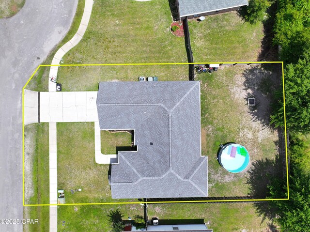1705 Rhett Pl, Lynn Haven, FL 32444 - aerial overview of property's location featuring property parcel outlined