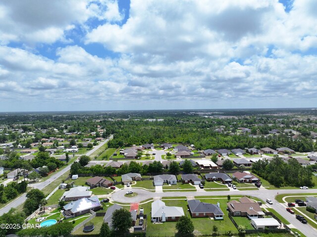 1705 Rhett Pl, Lynn Haven, FL 32444 - aerial view of property and surrounding area featuring nearby suburban area