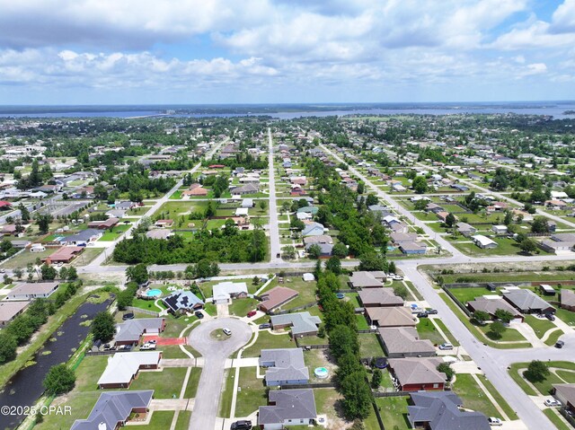 1705 Rhett Pl, Lynn Haven, FL 32444 - aerial view of property's location with nearby suburban area and a nearby body of water