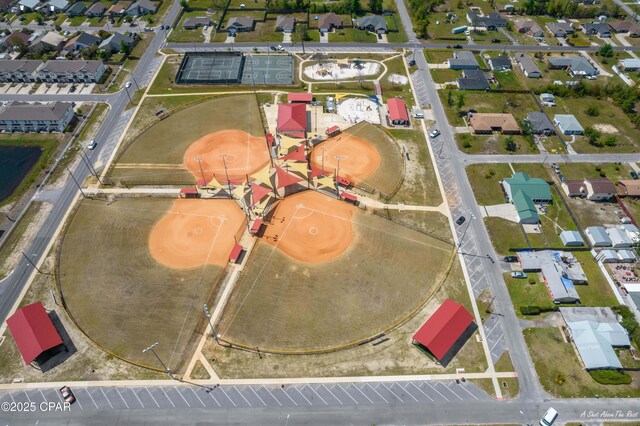 1705 Rhett Pl, Lynn Haven, FL 32444 - aerial perspective of suburban area