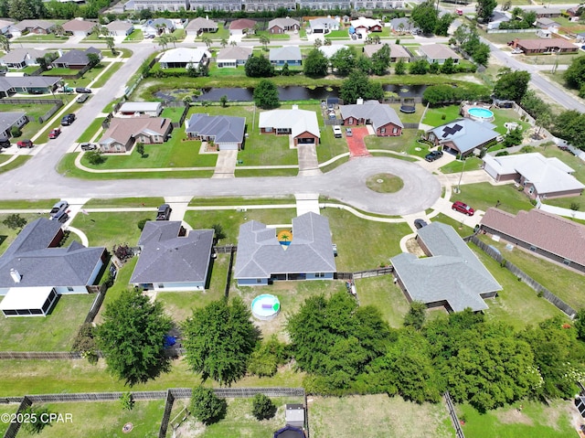 1705 Rhett Pl, Lynn Haven, FL 32444 - aerial view of property and surrounding area with nearby suburban area