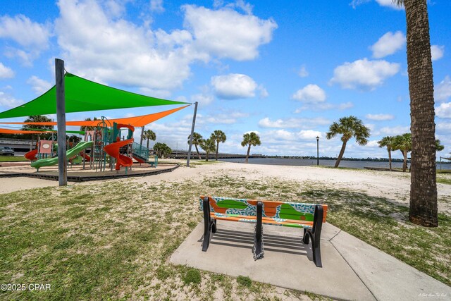 1705 Rhett Pl, Lynn Haven, FL 32444 - community play area with a water view