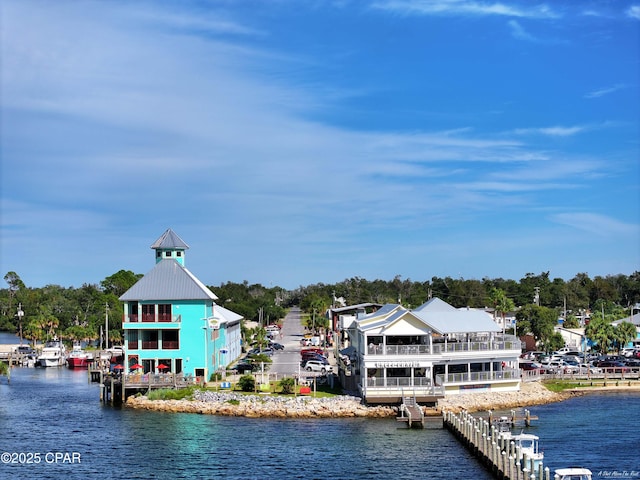 property view of water