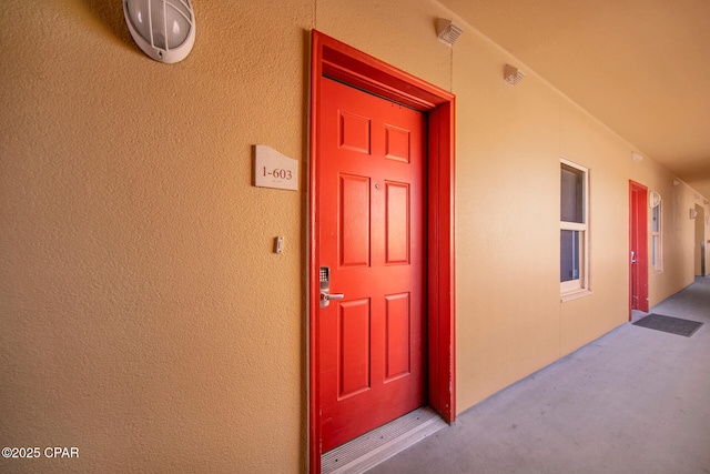 view of property entrance