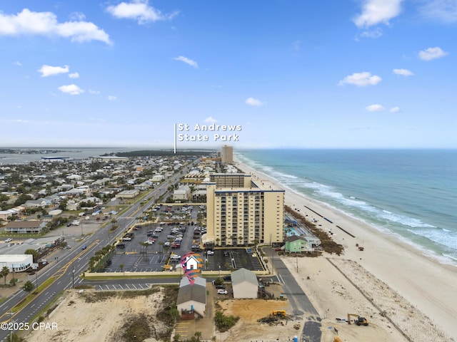 4120 Nova St Unit D, Panama City Beach, FL 32408 - drone / aerial view of unending shoreline