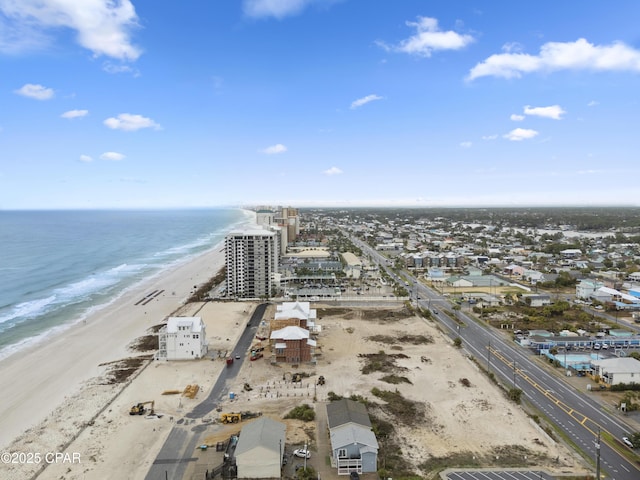 4120 Nova St Unit D, Panama City Beach, FL 32408 - aerial view of waterfront with a beach