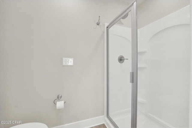 8470 Sun Point Dr, Panama City, FL 32404 - bathroom featuring a shower stall