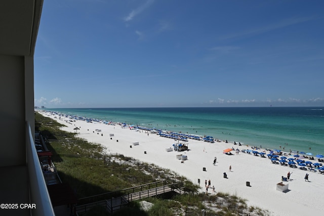 10811 Front Bch Unit 501, Panama City Beach, FL 32407 - water view featuring local beach