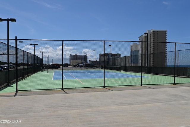 10811 Front Bch Unit 501, Panama City Beach, FL 32407 - view of tennis court