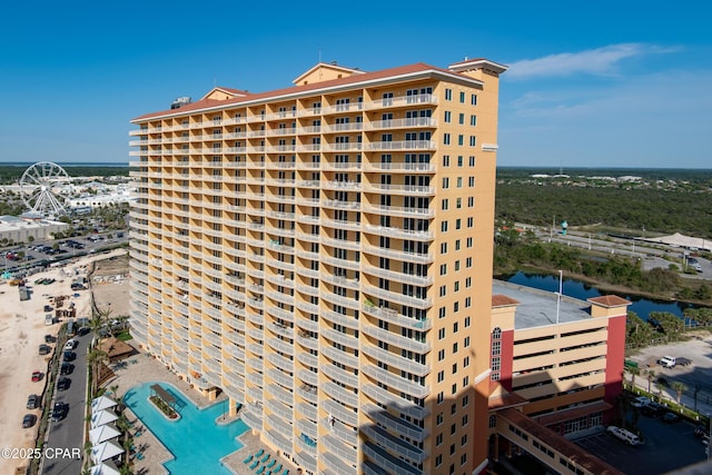 view of property featuring a water view